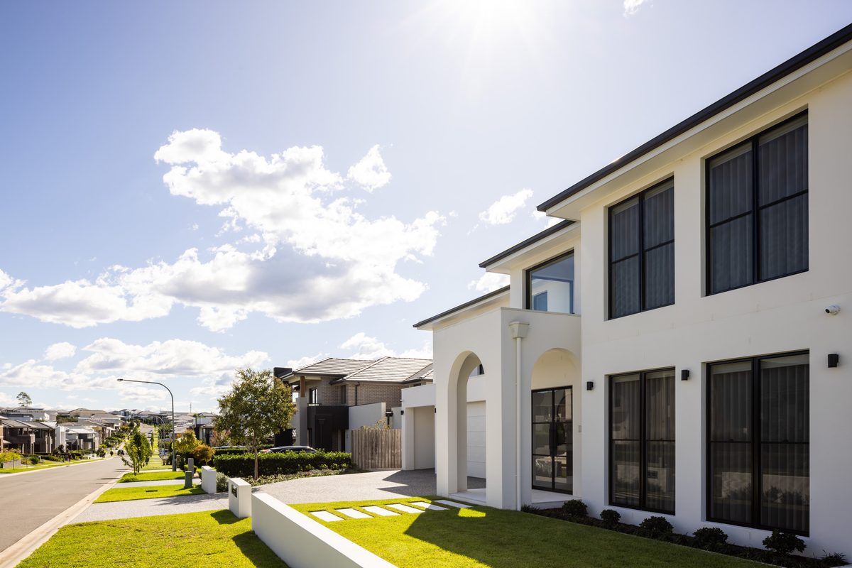 Architect designed home in its street, built by Refined Group